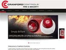 Tablet Screenshot of cranfordcontrols.com
